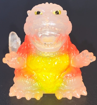 Godzilla Mini Sofvi Chronicle Burning Red - Godzilla Clear & Burning Line Figure-image