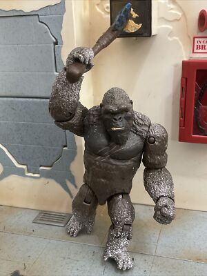 EUC Monsterverse GODZILLA VS KONG Figure KONG Antartic Kong Action Figure LOOSE-image