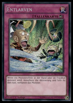 YuGiOh Debunk Entlarven #LC5D-DE255 Secret Rare NM GERMAN - Exact Card-image