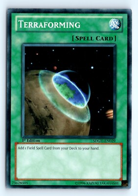 Yu-Gi-Oh Terraforming #SDGU-EN029 Structure Deck: Gates of the Underworld tcg LP-image