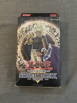 YUGIOH MARIK STRUCTURE DECK 1ST EDITION USED. Cards in good shape. BOX DAMAGED -image