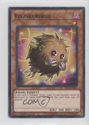 Relinkuriboh 1st Ed. YuGiOh Lair of Darkness Structure Deck #SR06-EN021 06pr-image