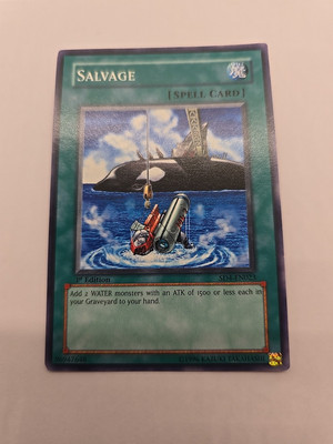 Salvage SD4-EN023 Structure Deck: Fury from the Deep 1st Edition-image