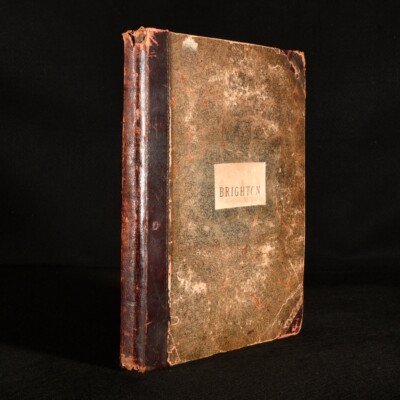 c1884 Brighton Views Scrapbook Album Colour Plates-image