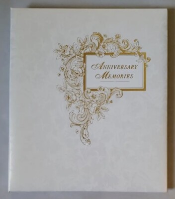 HALLMARK Anniversary Memories Keepsake Photo Album SEALED 8 Refill Pages-image
