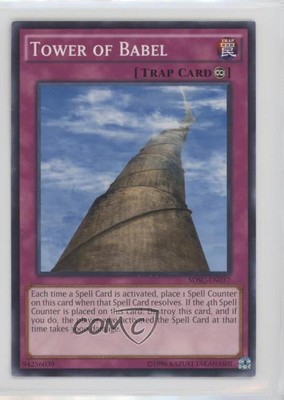 2009 Yu-Gi-Oh! Spellcasters' Command Structure Deck Tower of Babel 0w8-image