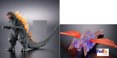 Movie Monster Series Godzilla 2000 & Megaguirus Odaiba Decisive Battle Color Ver-image