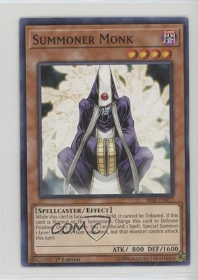 2009 Yu-Gi-Oh! Spellcasters' Command Structure Deck Summoner Monk 0ed-image
