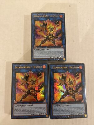 3x (THREE) Yu-Gi-Oh TCG SOUL BURNER Structure Deck 1st Edition Sealed (No box)-image