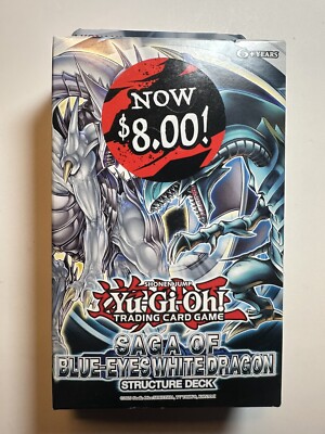 Saga of Blue-Eyes White Dragon Structure Deck Unopened - YGO TCG-image