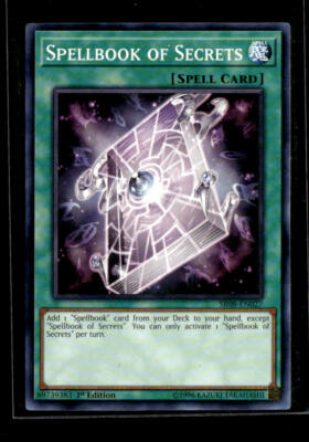 Structure Deck: Order of the Spellcasters #SR08-EN027 Spellbook of Secrets-image