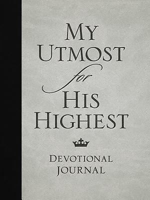 My Utmost for His Highest Devotional Journal Chambers, Oswald leather_bound Use-image