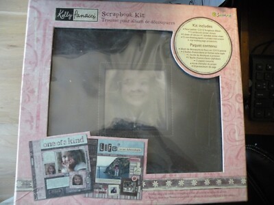 Scrapbook Album 12 x 12 Kit stickers top loading by Kelly Panacci  new J1-image