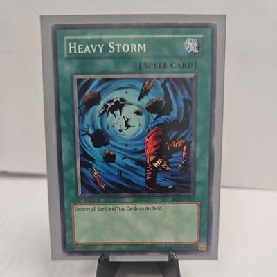 Heavy Storm SD5-EN023 Structure Deck: Warrior's Triumph 1st Edition-image