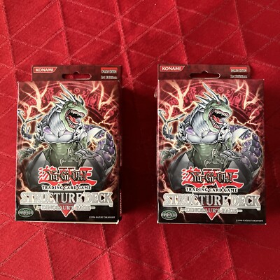 2006 Yugioh Dinosaur's Rage 2 Structure Decks 1st Edition Sealed NEW-image
