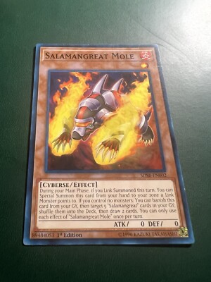 Salamangreat Mole - SDSB-EN002 - Common - 1st Edition NM YuGiOh!  Structure Deck-image