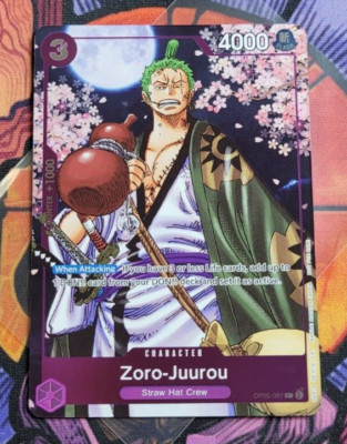 Zoro-Juurou OP05-067 Event Pack Vol. 5 Promo Prize Manga		One Piece Card English-image