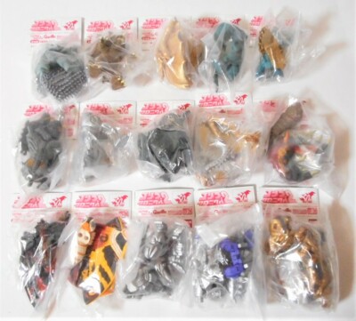 Bandai Godzilla Chronicle Part 2 HG Series Gashapon Figures Complete Set of 15-image