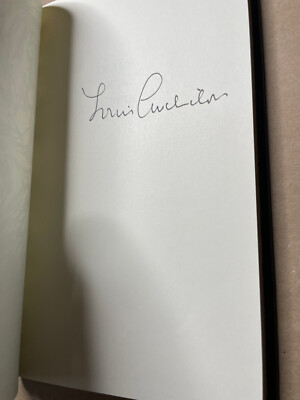 Signed Louis Auchincloss: Diary of Yuppie, Franklin Library Signed 1st Leather-image