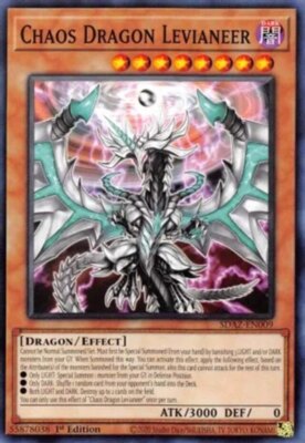 Yugioh! Chaos Dragon Levianeer - SDAZ-EN009 - Common - 1st Edition Near Mint, En-image