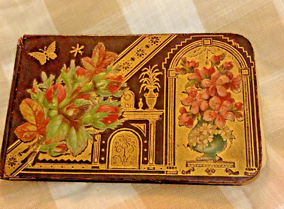 Antique Victorian Autograph Album Blodgett’s Mills New York 1880's Virge Low NY-image