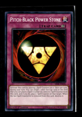 Structure Deck: Order of the Spellcasters #SR08-EN036 Pitch-Black Power Stone-image
