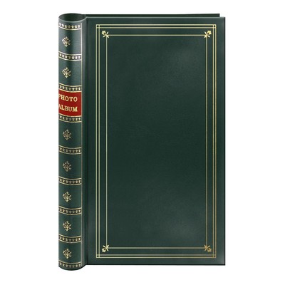 Spiral Bound Photo Album 300 Bi-Directional Memo Pockets Hold 4x6 Photos, Hun...-image