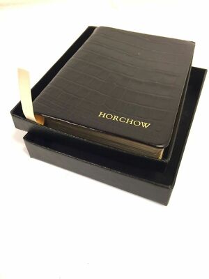 Horchow World Travel Journal Leather Bound Diary-image