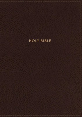 Thomas Nelson NKJV, Journal the Word Reference Bible, Leathersof (Leather Bound)-image