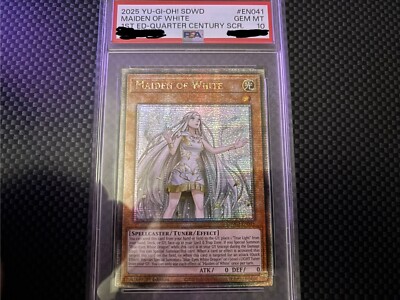 2025 YU-GI-OH SDWD-STRUCTURE DECK: BLUE-EYES WHITE DESTINY EN041 MAIDEN OF WHITE-image