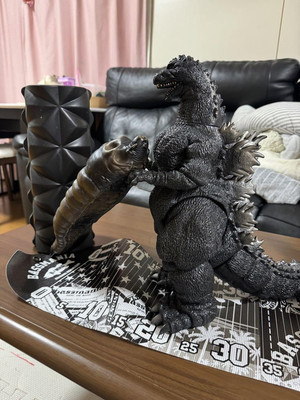 Godzilla Giant Large Mothra Total Length 36Cm Engraved Soft Vinyl Figure-image