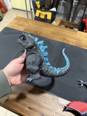 GODZILLA 1965 Movie Monster Vinyl Figure 2003 Bandai Toho-image