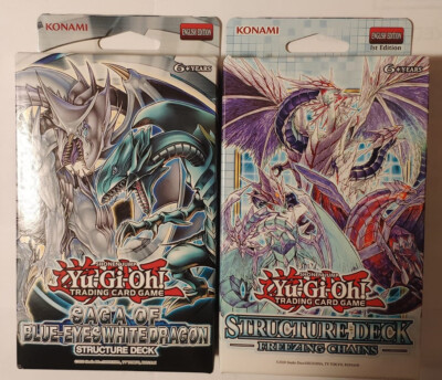 Yu-Gi-Oh! TCG - Saga of Blue-Eyes + Freezing Chains Combo, 1st Edition, Unopened-image