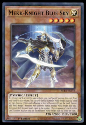 Structure Deck: Beware of Traptrix #SDBT-EN018 Mekk-Knight Blue Sky-image
