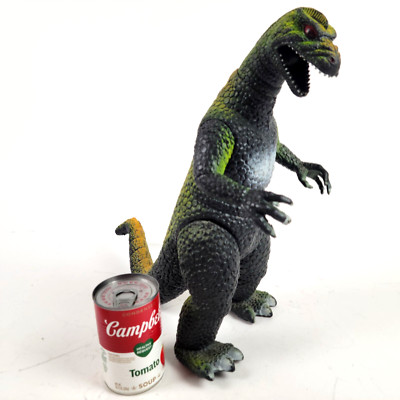VTG Godzilla Dor Mei Hong Kong 14” Action Figure Toy From 1986 RARE Green Belly-image