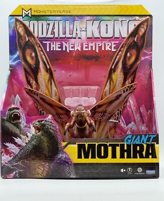 Godzilla X Kong The New Empire Movie GIANT MOTHRA Action Figure Playmates NEW!-image