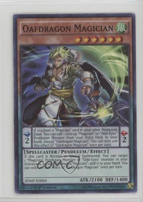 Oafdragon Magician 1st Ed. YuGiOh Master of Pendulum Structure Deck 01ic-image