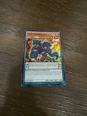 Yu-Gi-Oh D/D Cerberus SDPD-EN007 1st Edition Common Card-image