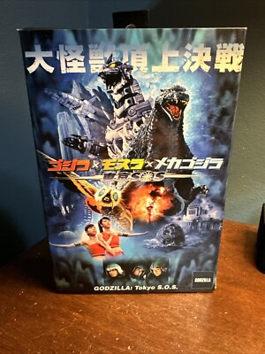 NECA Godzilla: Tokyo S.O.S - Classic 2003 Godzilla (12 inch) Head to Tail Action-image