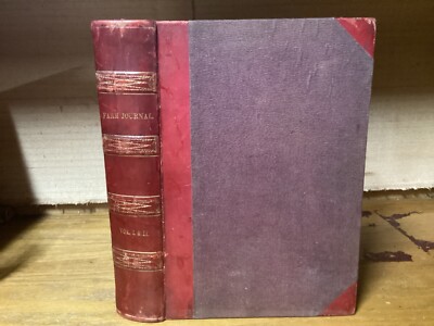 1852/3 1st & Second Bound Issues Of The Pennsylvania Farm Journal - Illustrated-image