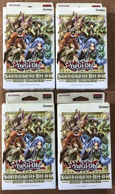 4 Yu-Gi-Oh Structure Deck Spirit Charmers 1st Edition Deck Brand New Sealed-image