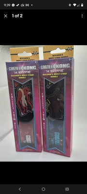 2024 GODZILLA X KONG The New Empire  Keychain And Wrist Strap Bundle x2 Sealed.-image