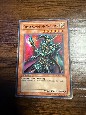 Chaos Command Magician SD6-EN008 Structure Deck: Spellcaster's Judgment-1st...-image