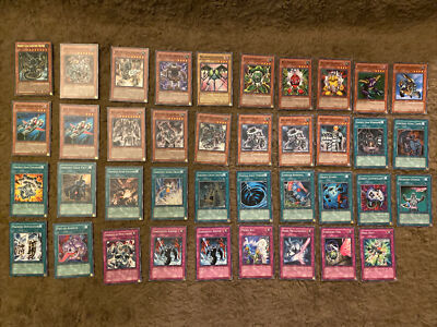 Yugioh Structure Deck Machine Re-Volt 39 Card Lot Ultra Rare Holo 1st Ed NM/VLP-image