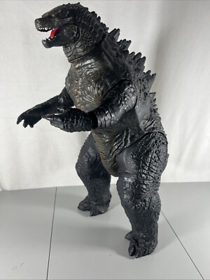 Godzilla Jakks Pacific 2014 Big Giant Action Figure 24” Tail Hand See Pics-image