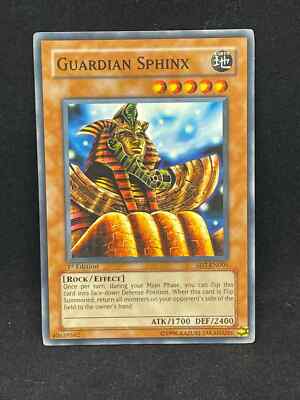 Guardian Sphinx SD7-EN005 Structure Deck: Invincible Fortress 1st Edition LP-image