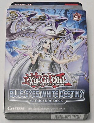 Blue Eyes White Destiny Structure Deck SDWD Sealed Cards  open Box NO PROMO Card-image