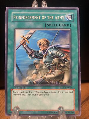 Yu-Gi-Oh! TCG Reinforcement of the Army Structure Deck SD5-EN024 1st Edition...-image