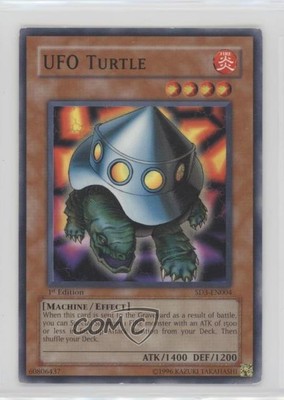 UFO Turtle 1st Ed. YuGiOh Blaze of Destruction Structure Deck #SD3-EN004 0yj1-image