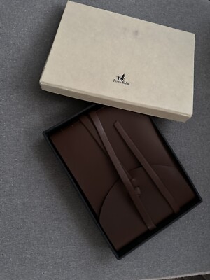 Leather Photo Album/Scrapbook/Journal, Rustic Ridge, New In Box-image